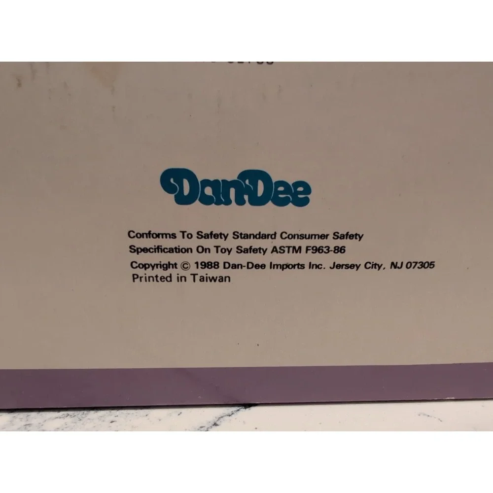 Vintage 1988 DanDee Bedtime Potato Funny‎ Plush NIB
